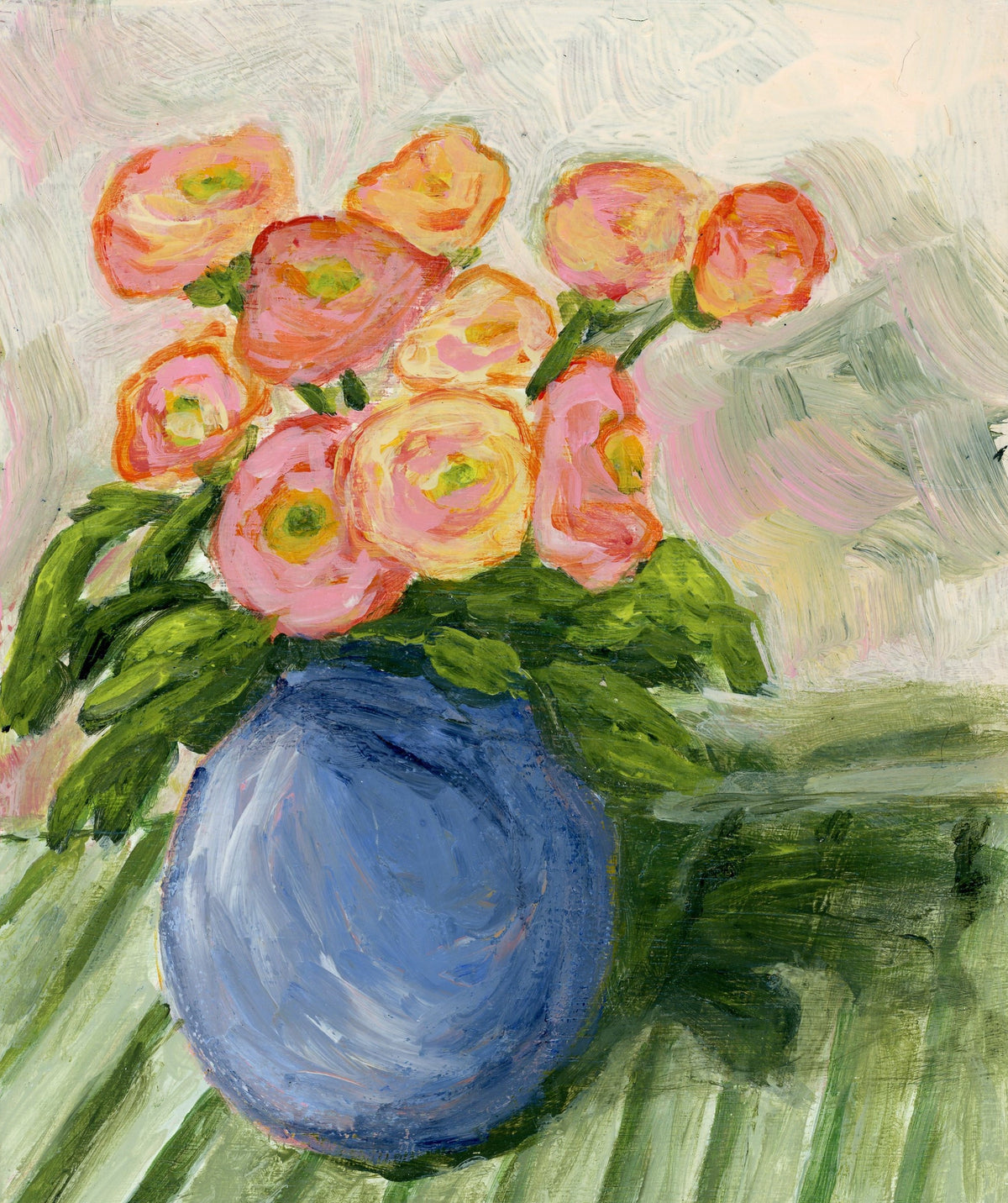 Pink and Orange